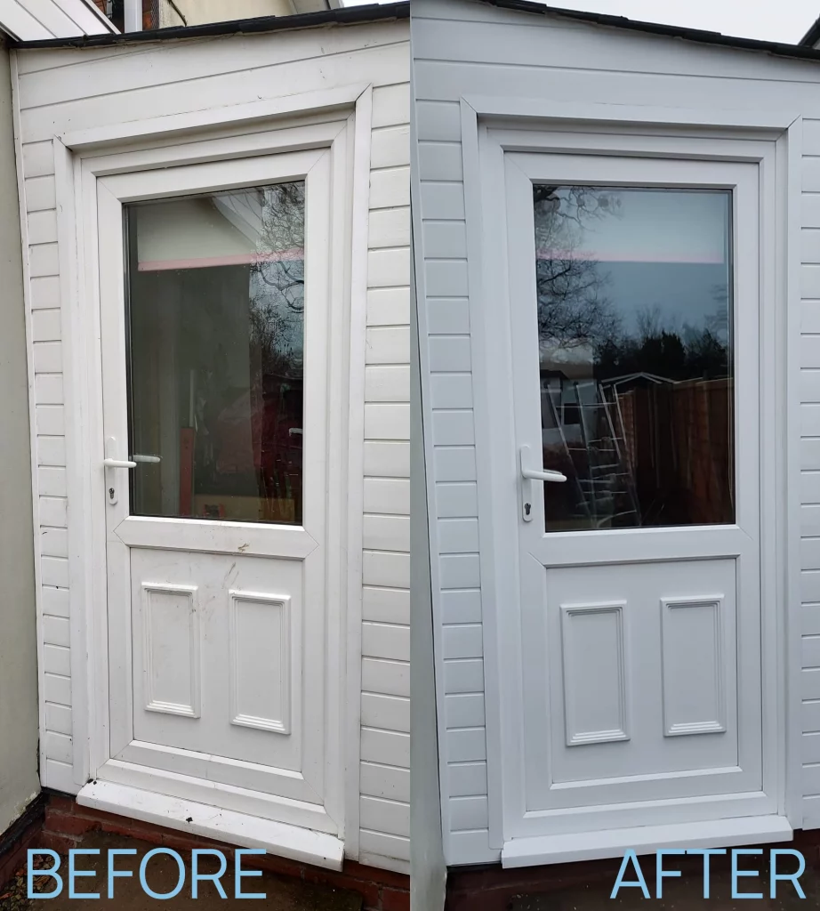 A UPVC door